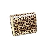 Portemonnaie en cuir femme, dor&eacute;e Jaguar, Anthoni Crown