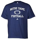 Notre Dame Fighting Irish adidas Navy Notre Dame Football T-Shirt