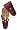 www.blankleder.com - Drei Schwerter - 3 teiliges Manik�re & Pedik�re Etui aus echtem Leder Qualit�t: Made in Solingen L58102 FG (rot)