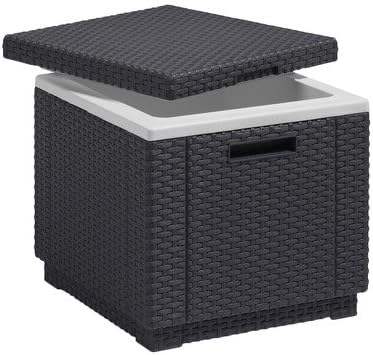 Allibert California Ice Cube Cooler Color: Graphite Gray