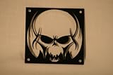 Skull with Wings (black)