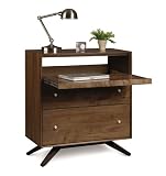 Copeland Furniture - Astrid Laptop Desk in Walnut Dark Chocolate Maple - 3-AST-20-14