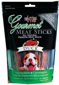 Detail image Gourmet All Natural Meat Sticks Duck 8oz (Catalog Category: Dog / Novelty Rawhide-bulk)
