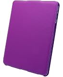 Étui en cuir violet véritable fait main pour iPad 1 de Melkco