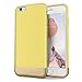 iPhone 6 Case, Flexion™ [Euphoria Series] Ultimate Protection Scratch Proof Soft Interior Vibrant Hard Case for iPhone 6 / 6S (4.7) **Lifetime Warranty** (Daffodil/Gold)