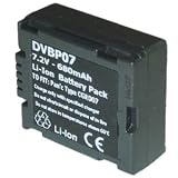 Energizer DVBP07 Camcorder Battery Equivalent to Hitachi DZ-BP07 Battery