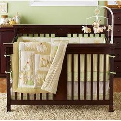 Summer Infant - Safari Adventures Organic Cotton 4-Piece Crib Bedding Set Neutral
