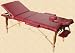 Reiki Massageliege / Massagebank mit viel Zubeh�r Topqualit�t, 3-teilig, rot