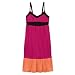 Girls' Xhilaration® Sleeveless Jersey Dress - Pink/ Brown