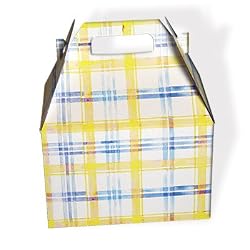 Summer Plaid - Large Gift Boxes (9" x 6" x 6")
