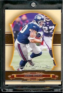 2007 Donruss Classic #66 Jeremy Shockey New York Giants Football Card - Mint Condition - Shipped In Protective Display Case !
