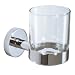:USE Form One Wall Mounted Tumbler Holder, Polished Chrome