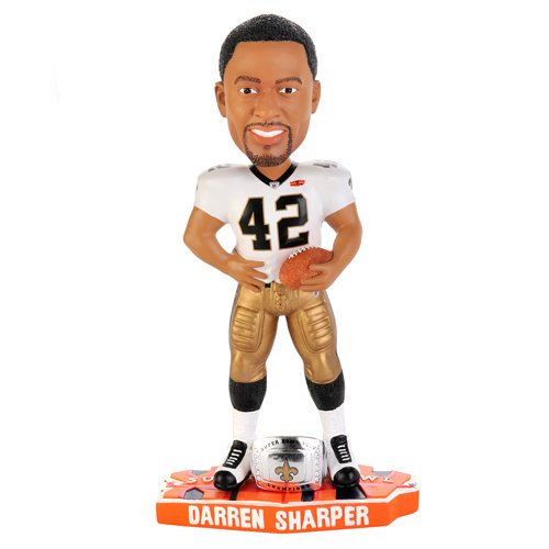 New Orleans Saints Super Bowl XLIV Champions Bobble Head Darren Sharper