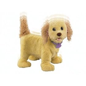 Click here to buy Fisher-Price Puppy Grows and Knows Your Name Retriever by Fisher-Price