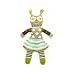 Prudence Girl Owl Knit Doll Mini