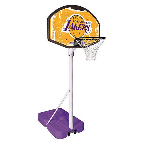 Spalding NBA Los Angeles Lakers Portable Swimming Pool Basketball Hoop