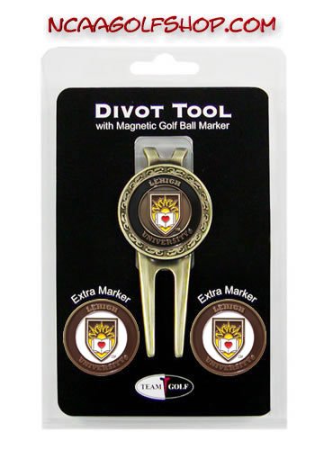 Lehigh Mountain Hawks Divot Tool Ball Marker Set Tg3