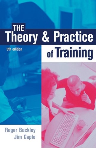 Training Cluster Sheet: The Theory and Practice of Training: 6