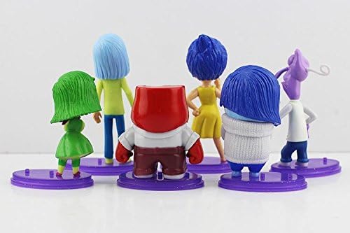 New Arrival 6pcs/set Cartoon Movie Inside Out Kids Toy Anime action figure Toys Collection PVC Dolls Gifts for Children