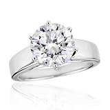 Certified Diamond Solitaire Ring 3ct