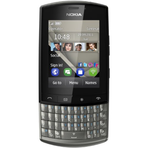 Nokia 303 Asha Silver Unlocked