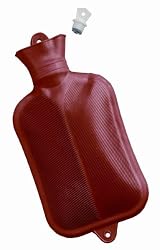 Mabis Dmi Healthcare Rubber Water Bottle, Red, One