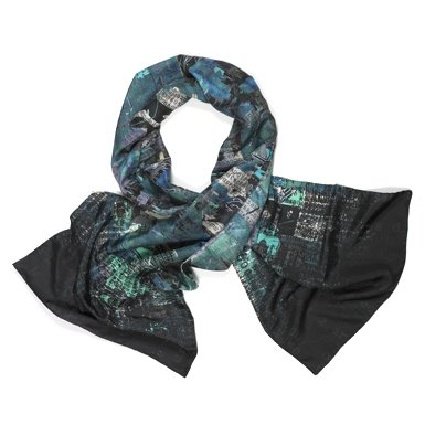 Techno Scarf (Turquoise)||RF10F