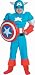 Marvel Captain America Muscle Costume - 5/7 Years