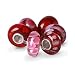 Bling Jewelry Assorted Red Murano Glass Bead Bundle .925 Sterling Silver Pandora Compatible Bling Jewelry Assorted Red Murano Glass Bead Bundle .925 Sterling Silver Pandora Compatible