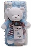Carter's Plush Blanket and Bear Gift Set