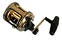 Okuma Fishing SLR-20II Solterra 2-Speed Graphite Lever Drag (Small, Black/Gold)