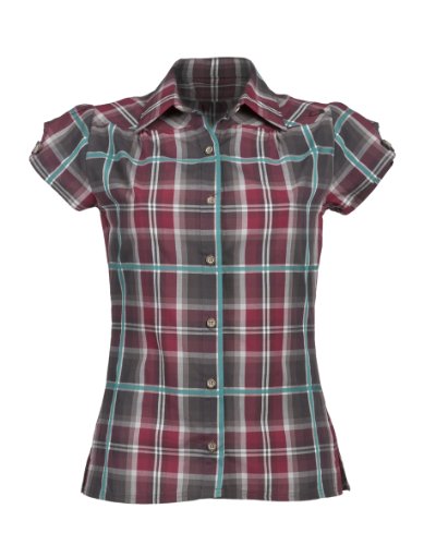 Baleno Damen Bluse Squirrel, rot kariert, XL