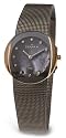 Skagen Ladies Grey Mother Of Pearl Dial and Stainless Steel Grey Mesh Bracelet Watch