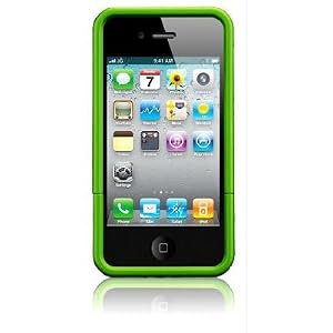 splash CRUISER Slim-Fit PolyCarbonate Slider Case for iPhone 4 4G (GREEN)