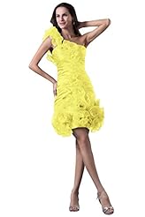 Taffeta One Shoulder Lace Backless Pageant Dress/Prom Dress 