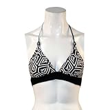 Volcom Stone Ya Later Reversible Triangle Girls Swimsuit Top Grape