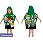 Ben 10 Green Hooded Poncho Bath Beach Towel OFFICIAL