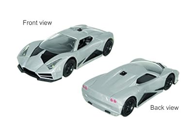DMXSLOTS Channel D - gray car set with remote controller