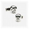 Emerald Eye Skull Cufflinks