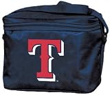 Texas Rangers MLB Logo Collapsible 6 Pack Cooler Lunch Box by Logo
