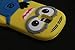 Galaxy S5 Case, Cute 3D Cartoon Lovely Despicable Me Minion Minions Soft Gel Rubber Silicone Protective Skin Case Cover for Samsung Galaxy S5 ( 2 Eyes, Blue )