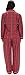 SleepytimePjs Christmas Family Matching Pajamas (Red Plaid, W-Lounger-Sml)