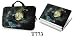 15.6" Laptop Sleeve Neoprene Case Bag with Hidden Handle handbag for 14 15 15.6 14" 15" Notebook with Matching Skin Sticker