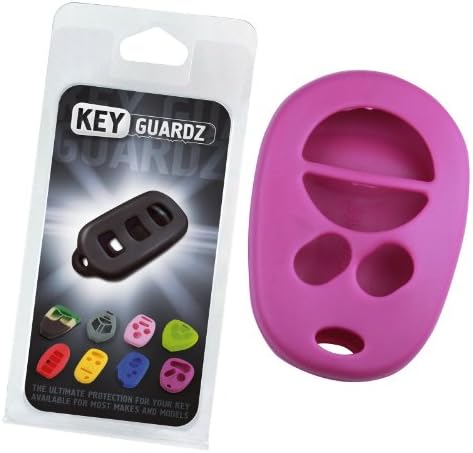 KeyGuardz Purple Rubber Keyless Entry Remote Key Fob Skin Cover Protector
