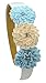 Girls Julia Chiffon Vintage Flower Arch Headband