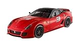 Hot Wheels Elite Ferrari 599XX  1:18th Scale - Red
