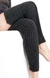 Merino Wool Stretch Knit Leg Warmers by KD dance, Charcoal, Black, Burgundy, Watermelon, Sizes: Petite to Big & Tall, Super Warm, Stretchy & Comfortable, Made in New York