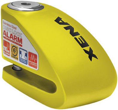 Xena XX-6 Disc Lock with Alarm - Yellow