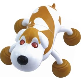 Vibrating Brown Doggie Massager (Hand Held)