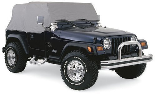 Rampage Products Jeep Wrangler Waterproof Cab CoversJeepWrangler1992 to 2006Gray
